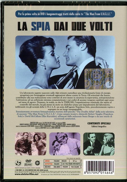 La spia dai due volti di John Newland - DVD - 2