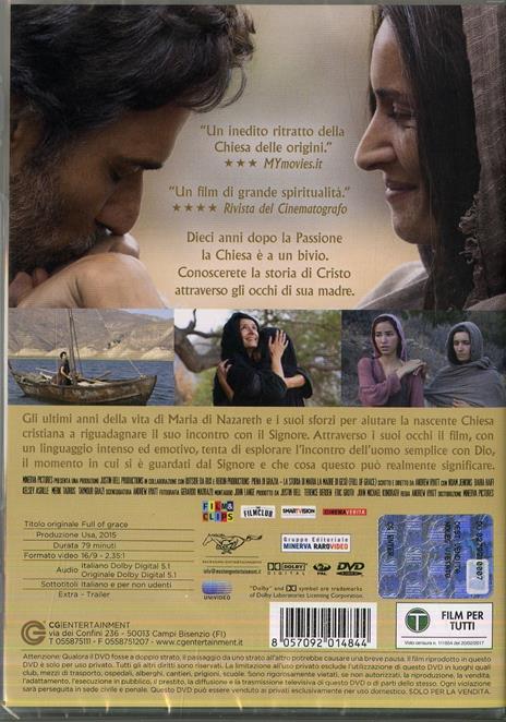 Piena di grazia. La storia di Maria, la madre di Gesù (DVD) di Andrew Hyatt - DVD - 2
