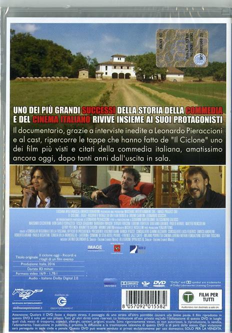 Il ciclone oggi di Leonardo Scucchi,Bruno Santini - DVD - 2