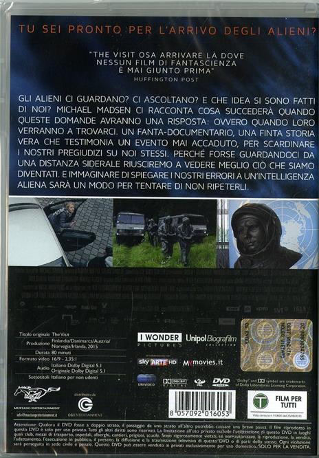 The Visit. Un incontro ravvicinato (DVD) di Michael Madsen II - DVD - 2