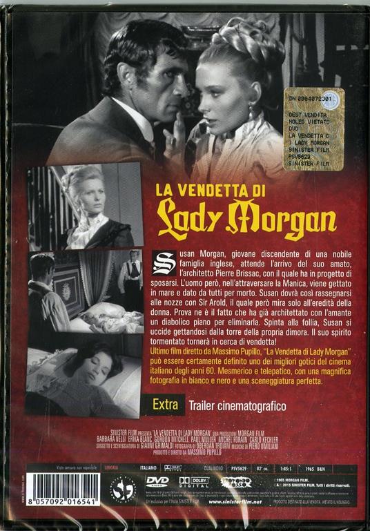 La vendetta di Lady Morgan di Massimo Pupillo - DVD - 2