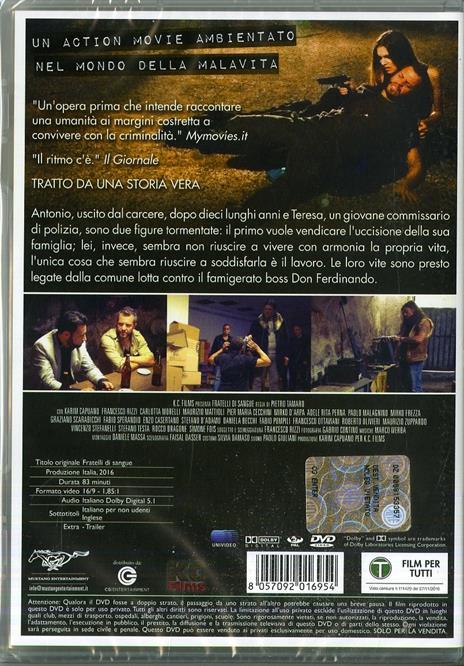 Fratelli di sangue (DVD) di Pietro Tamaro - DVD - 2