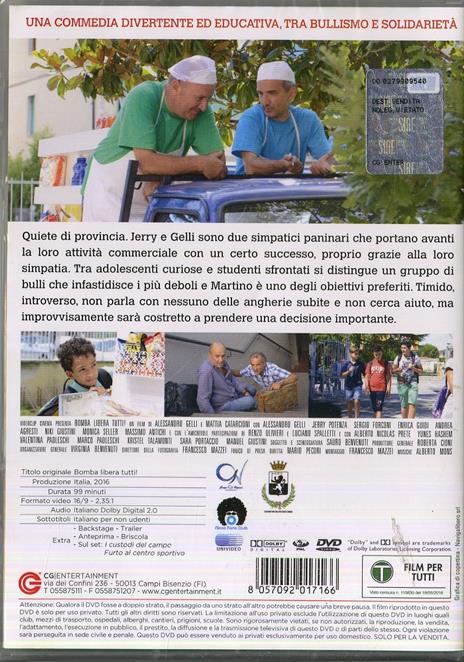 Bomba libera tutti (DVD) di Alessandro Gelli,Mattia Catarcioni - DVD - 2