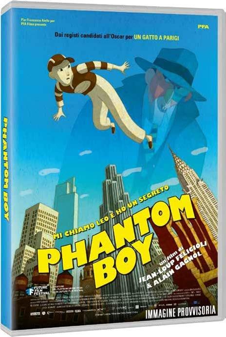 Phantom Boy (DVD) di Jean-Loup Felicioli,Alain Gagnol - DVD