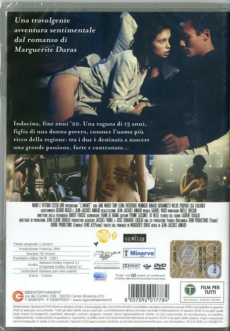 L' amante (DVD) di Jean-Jacques Annaud - DVD - 7