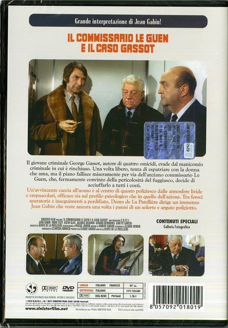 Il commissario Leguen e il caso Gassot di Denys De La Patellière - DVD - 2