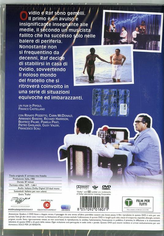 È arrivato mio fratello (DVD) di Pipolo,Franco Castellano - DVD - 7