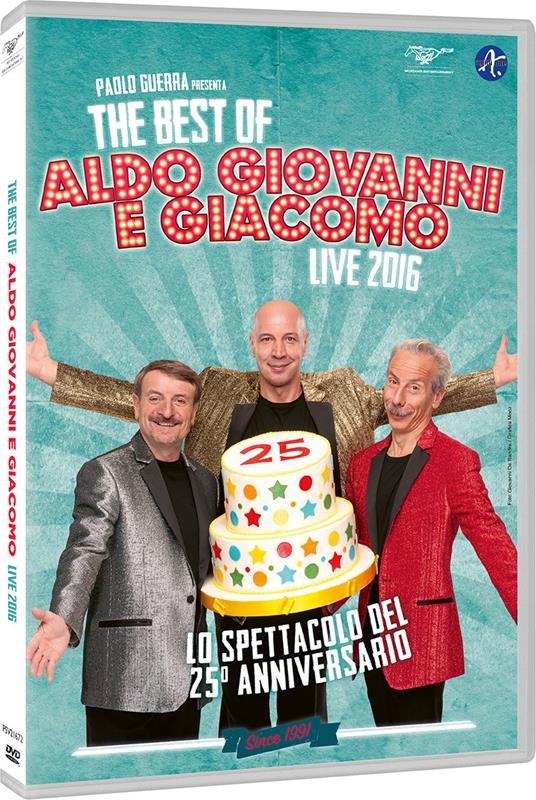 The Best of Aldo, Giovanni e Giacomo. Live 2016 (DVD) - DVD - Film