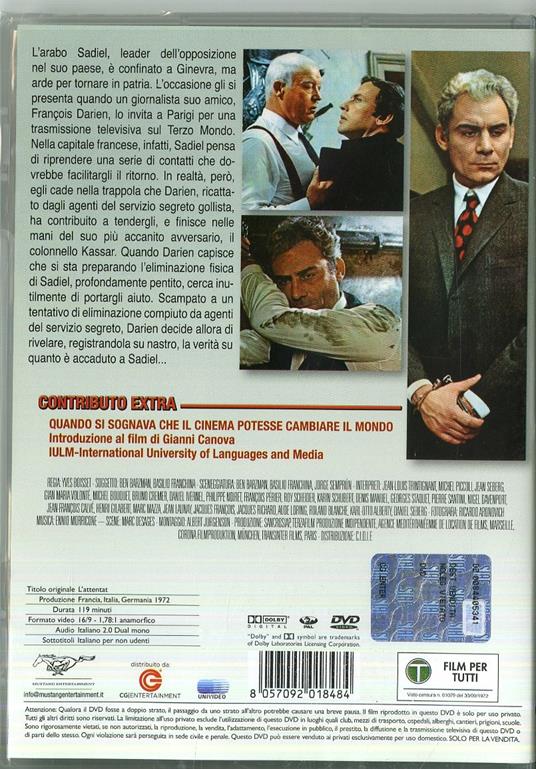 L' attentato (DVD) di Yves Boisset - DVD - 5