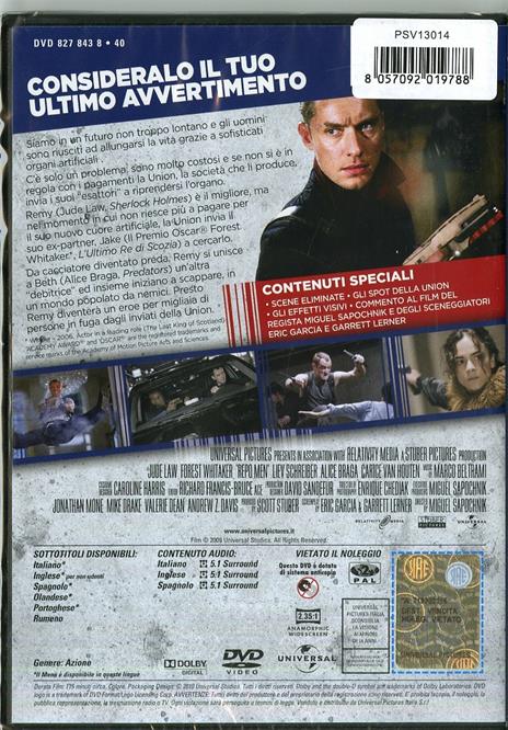 Repo Men (DVD) di Miguel Sapochnik - DVD - 6