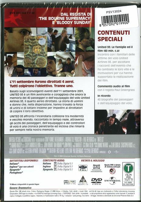 United 93 (DVD) di Paul Greengrass - DVD - 7