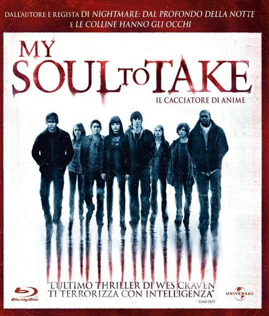 My Soul to Take. Il cacciatore di anime (Blu-ray) di Wes Craven - Blu-ray