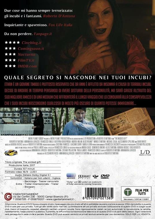 The Wicked Gift (DVD) di Roberto D'Antona - DVD - 3