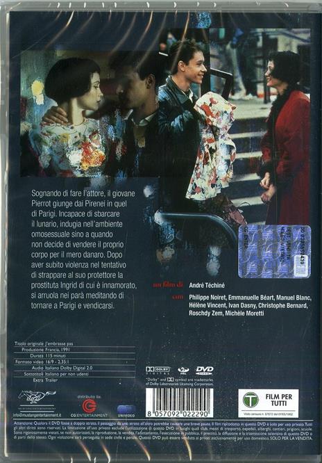 Niente baci sulla bocca (DVD) di André Téchiné - DVD - 2