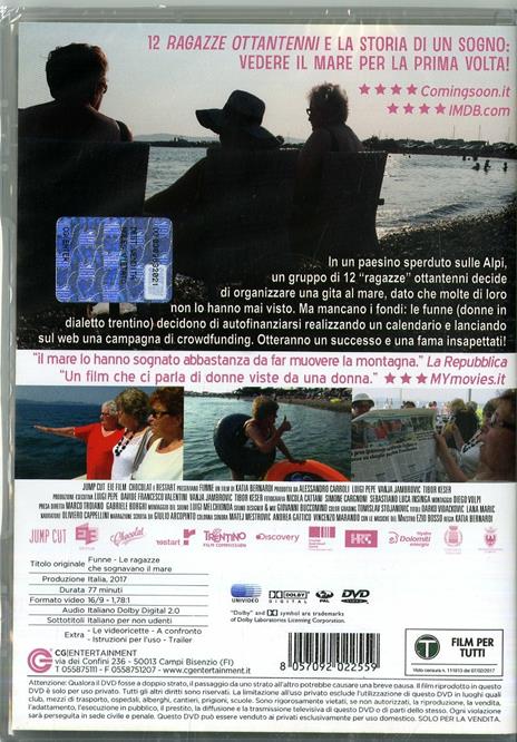 Funne. Le ragazze che sognavano il mare (DVD) di Katia Bernardi - DVD - 2