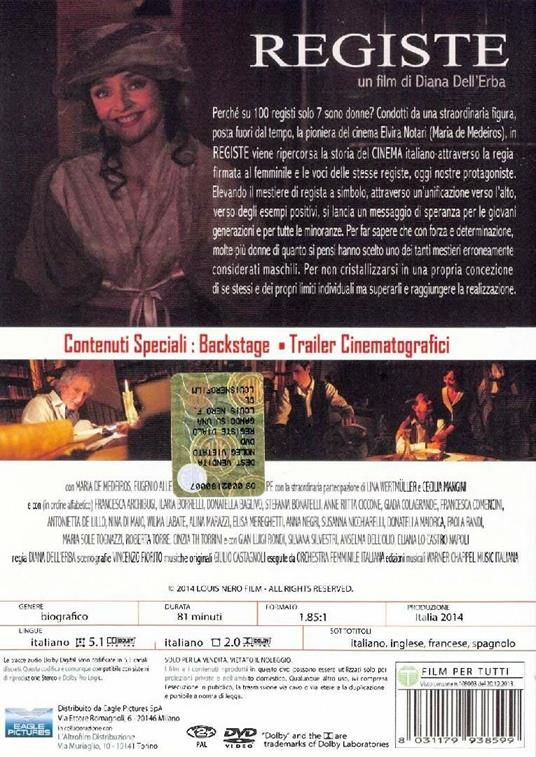 Registe (DVD) di Diana Dell'Erba - DVD - 2