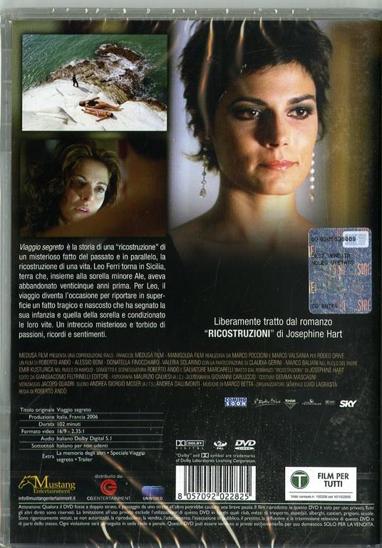 Viaggio segreto (DVD) di Roberto Andò - DVD - 2