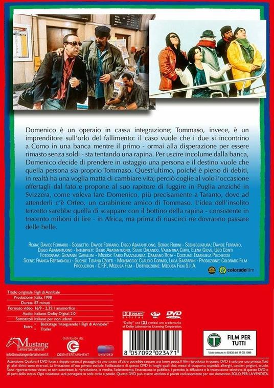 Figli di Annibale (DVD) di Davide Ferrario - DVD - 2