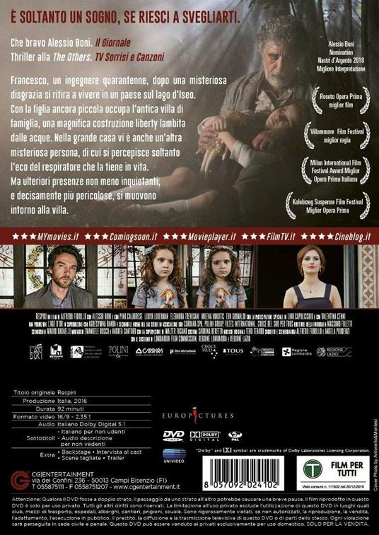 Respiri (DVD) di Alfredo Fiorillo - DVD - 3