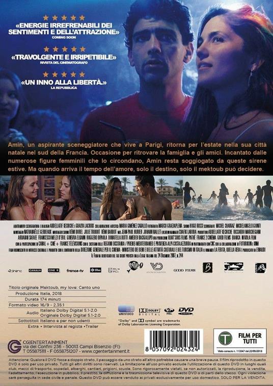 Mektoub My Love. Canto uno (DVD) di Abdellatif Kechiche - DVD - 3