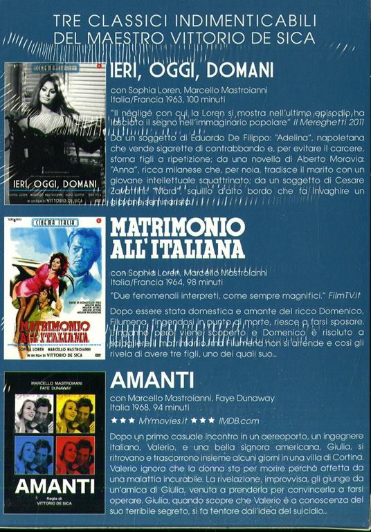 Cofanetto De Sica (3 DVD) di Vittorio De Sica - 2