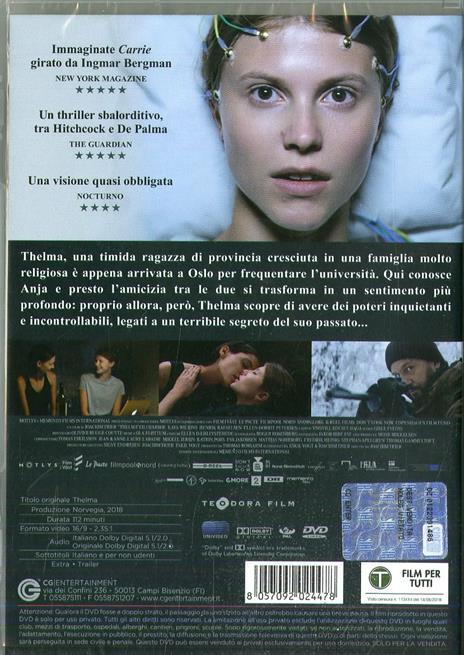 Thelma (DVD) di Joachim Trier - DVD - 2