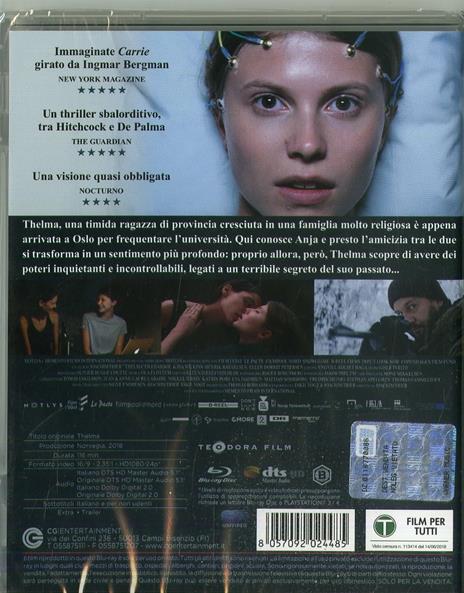 Thelma (Blu-ray) di Joachim Trier - Blu-ray - 2