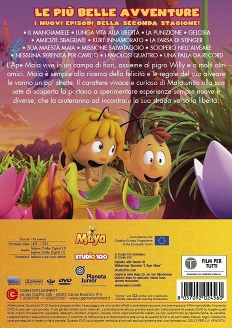 L' ape Maia 3D. Le più belle avventure (DVD) di Daniel Duda - DVD - 2