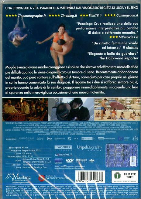 Ma ma. Andrà tutto bene (DVD) di Julio Medem - DVD - 2