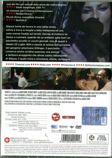 Dillinger è morto (DVD) di Marco Ferreri - DVD - 2