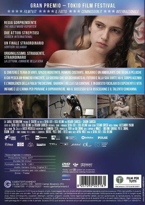 Il cratere (DVD) di Silvia Luzi,Luca Bellino - DVD - 2