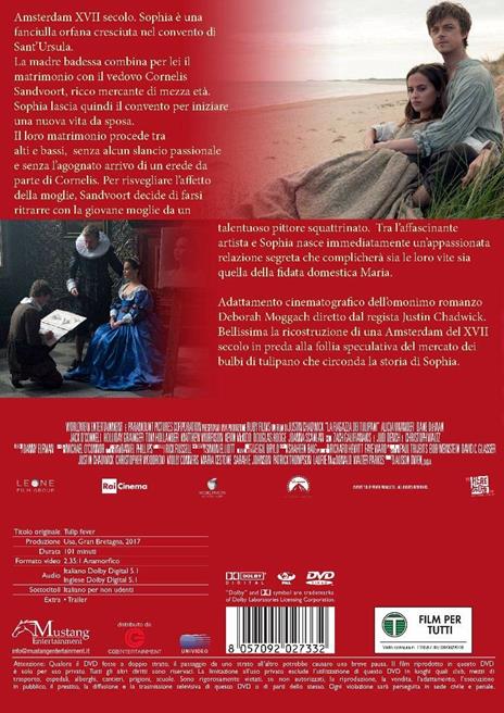 La ragazza dei tulipani (DVD) di Justin Chadwick - DVD - 2