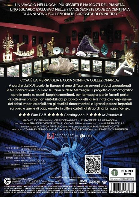 La stanza delle meraviglie (DVD) di Francesco Invernizzi - DVD - 2