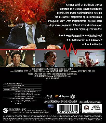 Scanners (Blu-ray) di David Cronenberg - Blu-ray - 2