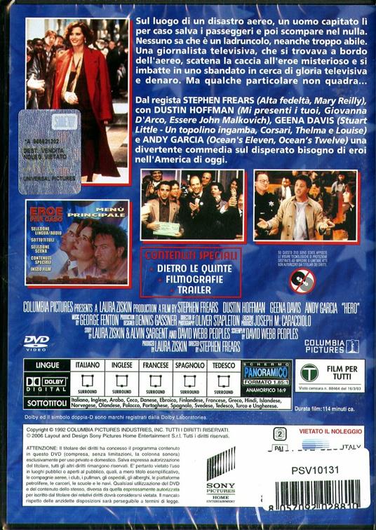 Eroe per caso (DVD) di Stephen Frears - DVD - 2