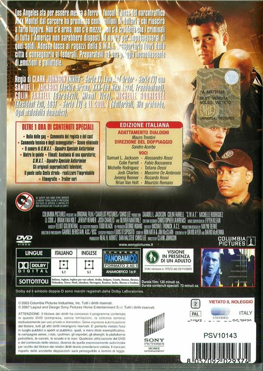 SWAT. Squadra speciale anticrimine (DVD) di Clark Johnson - DVD - 2
