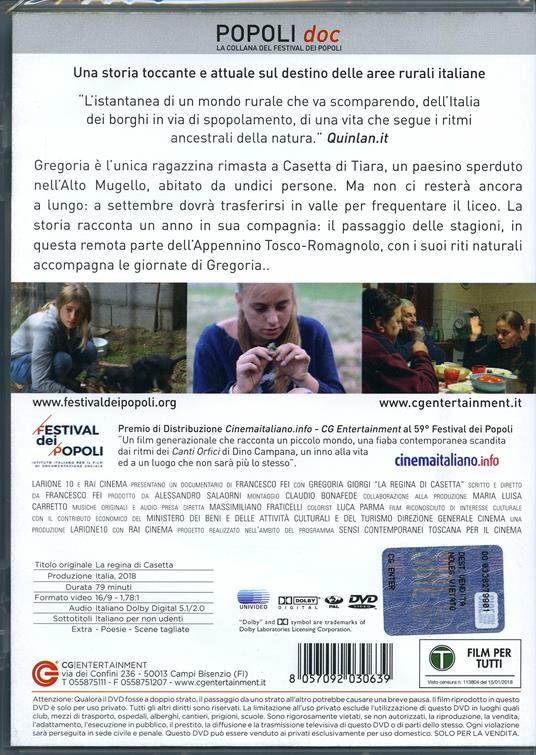 La regina di Casetta (DVD) di Francesco Fei - DVD - 2