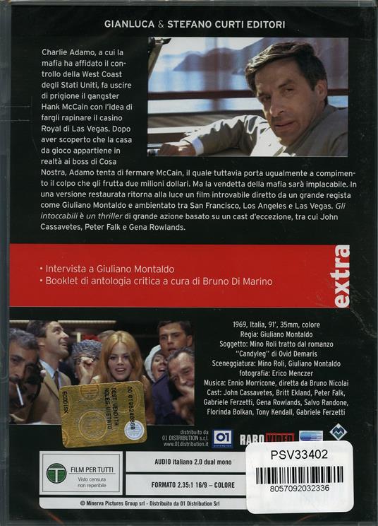 Gli intoccabili (DVD) di Giuliano Montaldo - DVD - 2