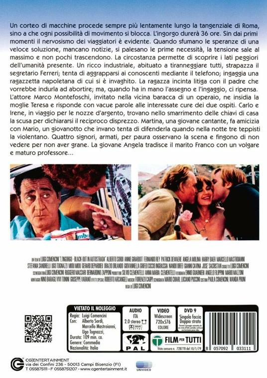 ingorgo. Blackout in autostrada (DVD) di Luigi Comencini - DVD - 2