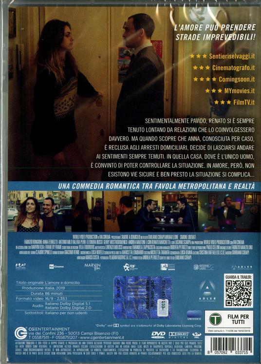 L' amore a domicilio (DVD) di Emiliano Corapi - DVD - 2