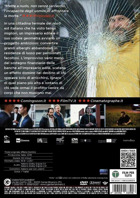 Effetto domino (DVD) di Alessandro Rossetto - DVD - 2