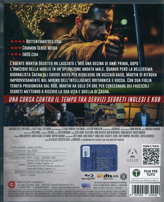 Legacy of Lies (Blu-ray) di Adrian Bol - Blu-ray - 2