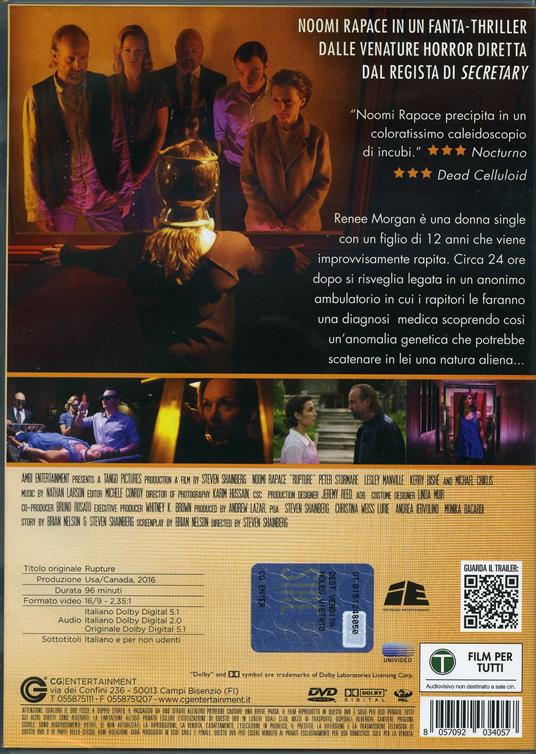 Rupture (DVD) di Steven Shainberg - DVD - 2