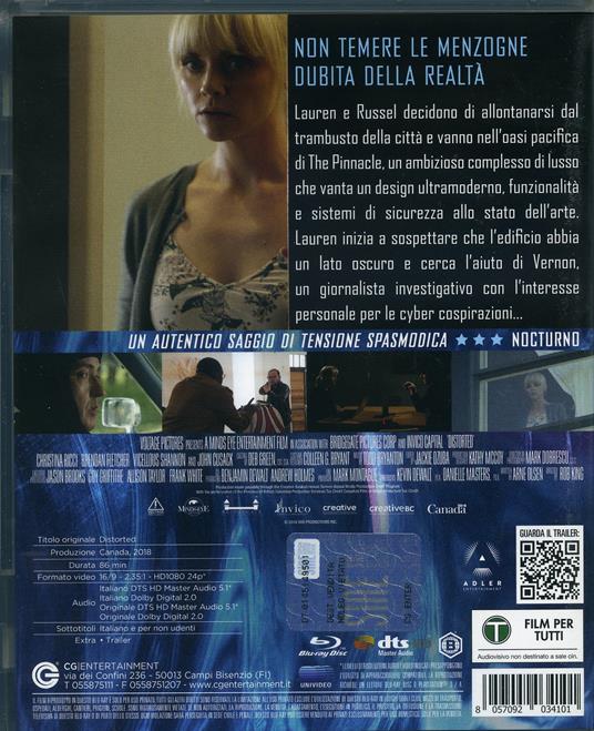 Distorted (Blu-ray) di Rob W. King - Blu-ray - 2
