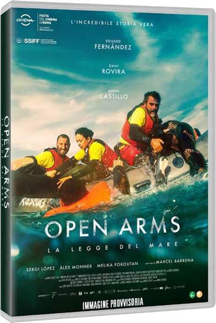 Open Arms. La legge del mare (DVD) di Marcel Barrena - DVD