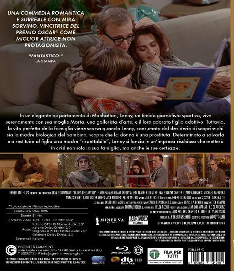 La dea dell'amore (Blu-ray) di Woody Allen - Blu-ray - 2