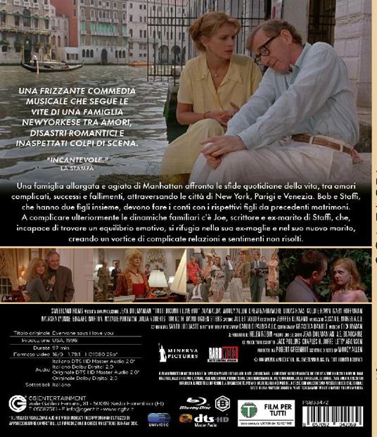 Tutti dicono I Love You (Blu-ray) di Woody Allen - Blu-ray - 2