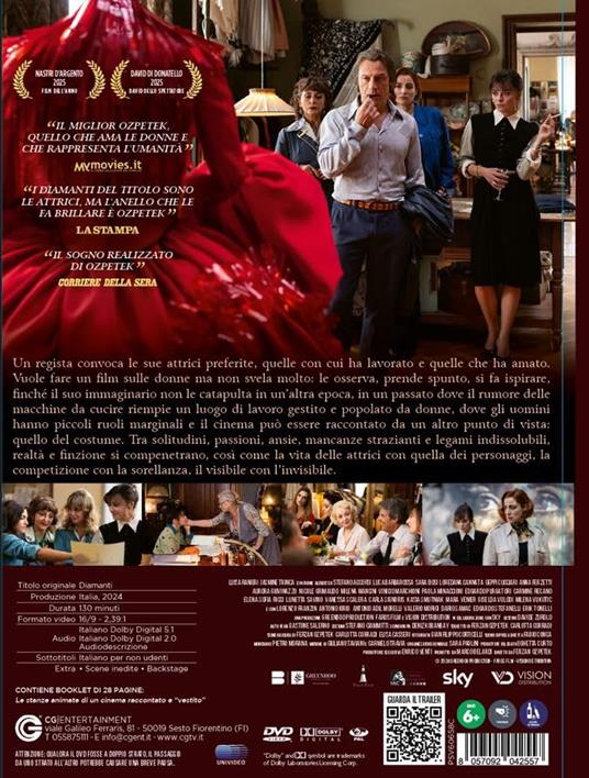 Diamanti (Collector’s Edition DVD + booklet) di Ferzan Ozpetek - DVD - 2