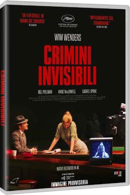 Crimini invisibili (DVD) di Wim Wenders - DVD