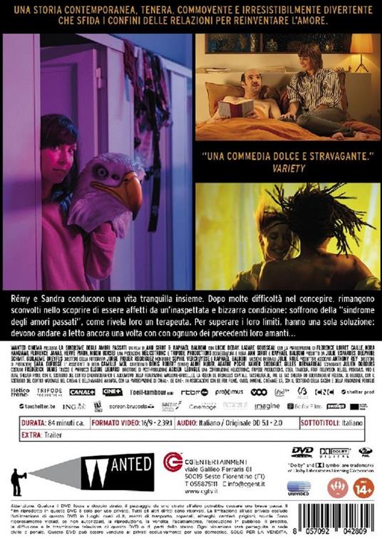 La sindrome degli amori passati (DVD) di Raphaël Balboni,Ann Sirot - DVD - 2